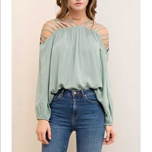 Entro Caged Strappy Top